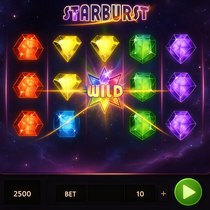 Polestar - Starburst Slot Game by NetEnt