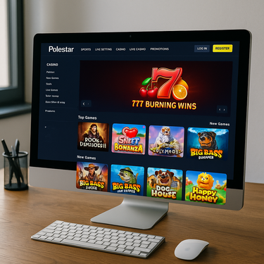 Polestar Casino - Desktop Platform Interface - Nederlands Online Casino
